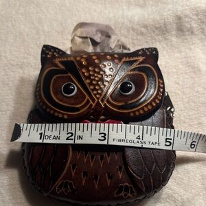 Brown Owl Coin Purse